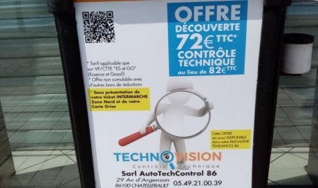 Promotion sur le contrôle technique de voiture ancienne ou récente à Châtellerault